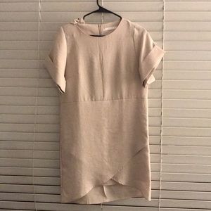 Cream, tie optional, dress from Korea